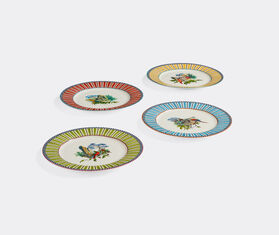 Lisa Corti 'Jungle Parrot' dessert plate, set of four, multicolor MULTICOLOUR LICO26JUN103MUL