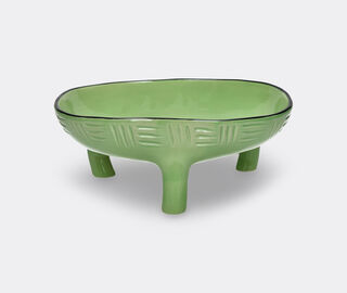 Pomax 'Meet the Kutis' decorative platter, light green LIGHT GREEN POMA26MEE609LGR