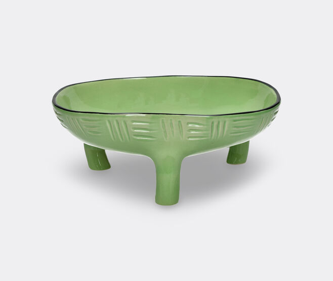 Pomax 'Meet the Kutis' decorative platter, light green LIGHT GREEN POMA26MEE609LGR