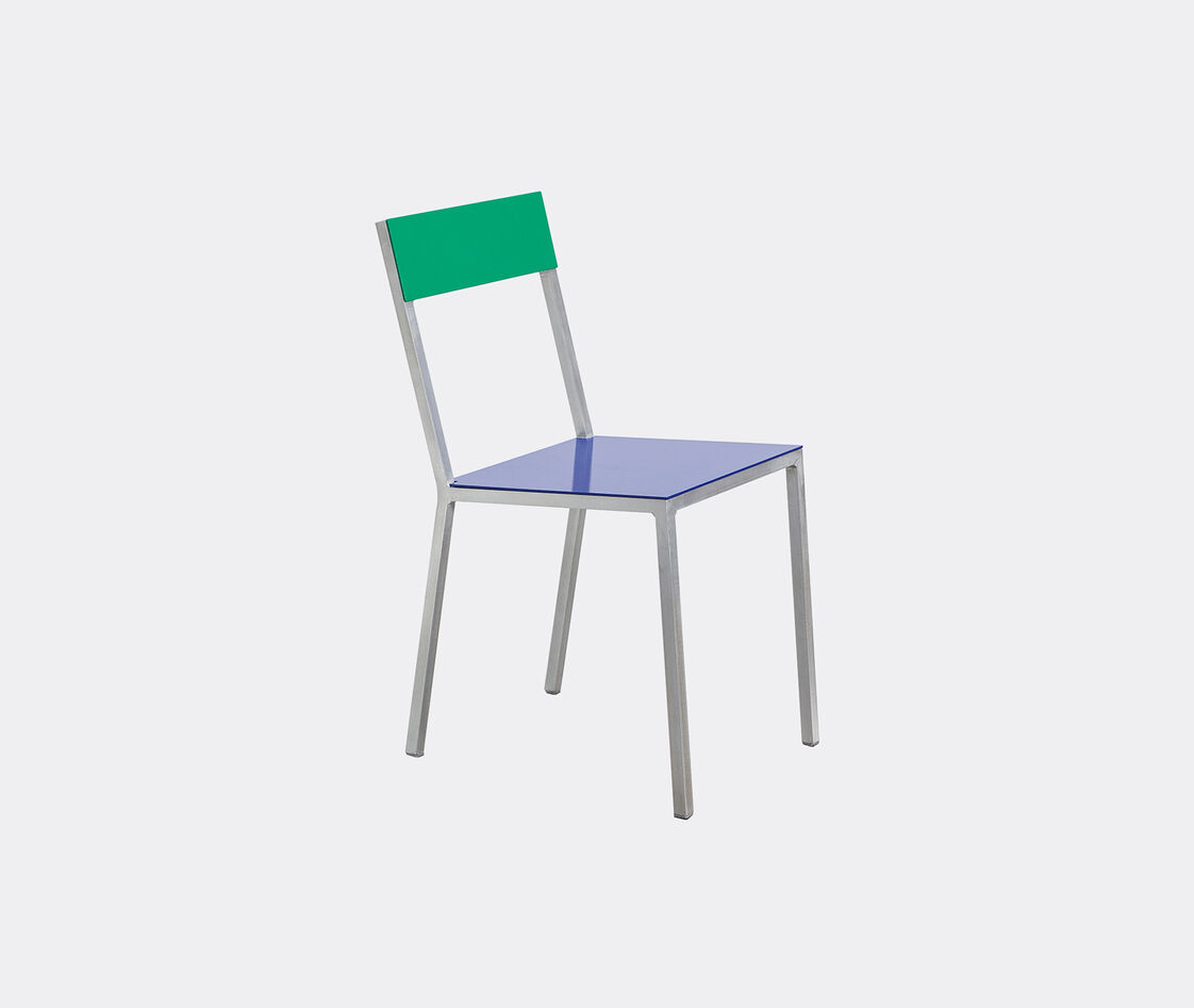 Valerie_objects 'alu' Chair In Dark Blue, Green