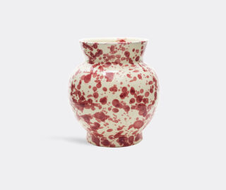 Cabana 'Speckled' vase, burgundy BURGUNDY CABA23SPE354BUR