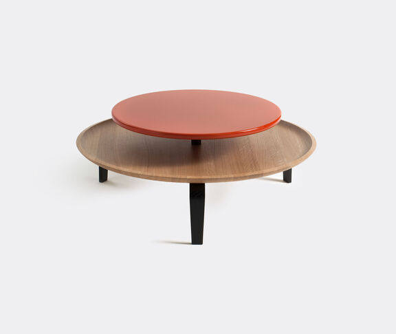 Colé 'Secreto 85' coffee table, orange Natural oak, black, orange ${masterID}