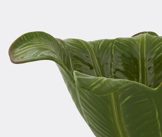 Bordallo Pinheiro 'Banana Madeira' salad bowl GREEN BOPI22BAN815GRN
