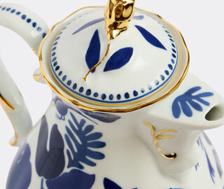 La DoubleJ 'Wildbird' teapot, blue BLUE LADJ25MAM683MUL