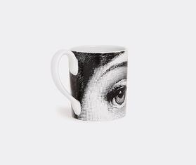 Fornasetti &#39;Occhi&#39; mug WHITE FORN23MUG167MUL