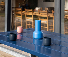 Raawii &#39;Omar&#39; carafe, blue BLUE RAAW22CAR410BLU