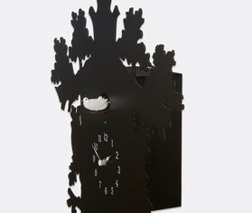 Domeniconi 'Cuc&ugrave;' cuckoo clock, black BLACK DOME25CUC481BLK