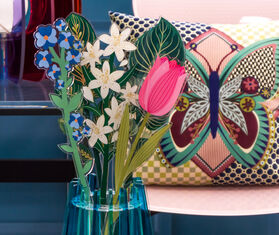 VESTA 'Pensami' flower, set of five, multicolor MULTICOLOR VEST26BOU984MUL