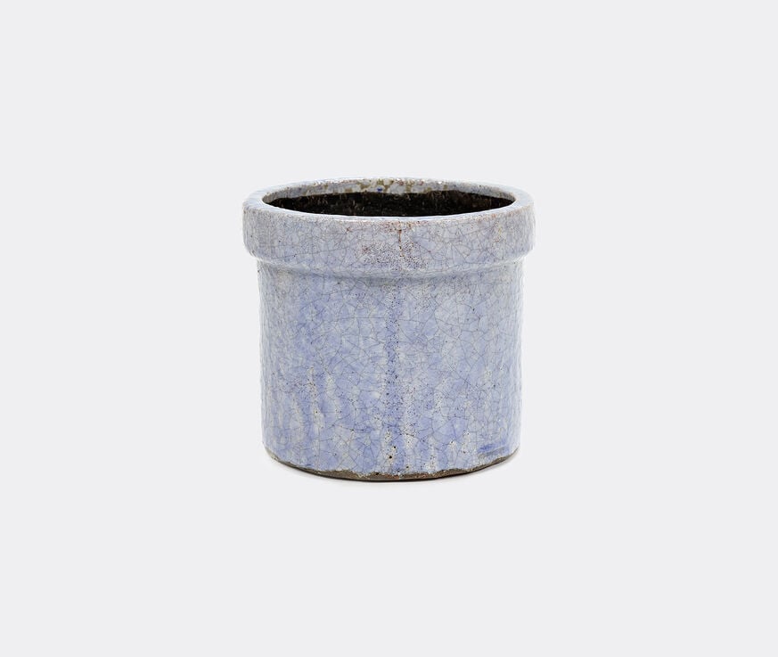 Serax 'Border' pot, large, light blue  SERA20POT186BLU
