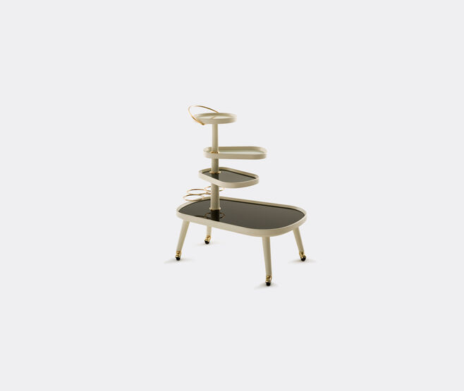 Col&eacute; 'Sushi' cart, white and grey MULTICOLOUR COIT20SUS351MUL