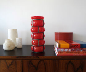 Vanessa Mitrani 'Brick Vase', red RED VAMI22BRI450RED