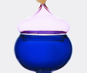 Ichendorf Milano &#39;Sogni D&rsquo;Oriente&#39; container with lid, blue and pink BLUE ICMI25SOG181MUL