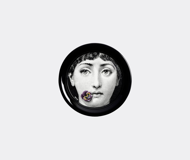 Fornasetti 'Tema e Variazioni N.137' tray, black and white WHITE FORN24TRA444MUL