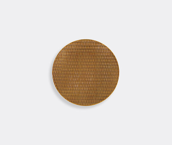 House of Capricorn 'Palha' charger plate, camel undefined ${masterID}