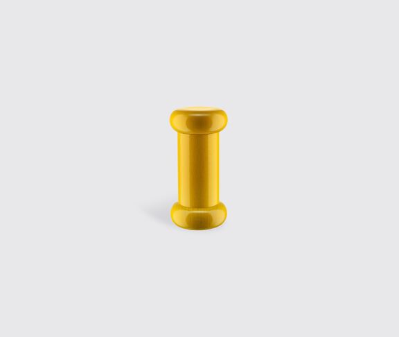 Alessi Salt, Pepper And Spice Grinder In Beech-Wood, Yellow. Alessi 100 Values Collection. undefined ${masterID} 2