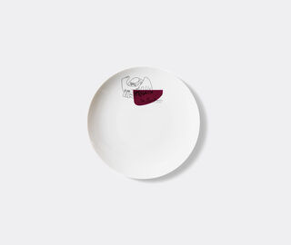 Cassina 'Service Prunier' flat plate, set of two WHITE CASS21SER329WHI