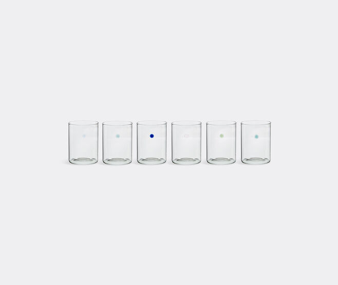Ichendorf Milano 'Soleils' water glass, set of six TRANSPARENT ICMI20SOL343TRA