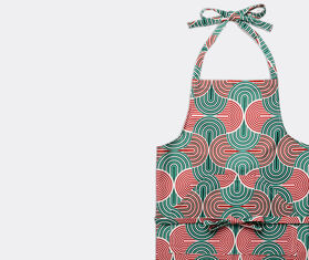 La DoubleJ &#39;Slinky Verde&#39; apron MULTICOLOUR LADJ22APR859MUL