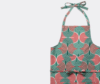 La DoubleJ 'Slinky Verde' apron MULTICOLOUR LADJ22APR859MUL