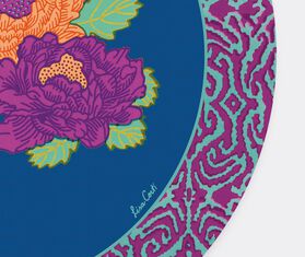 Lisa Corti 'Masonite' round placemat, set of two, kauai blue BLUE LICO23MAS516MUL