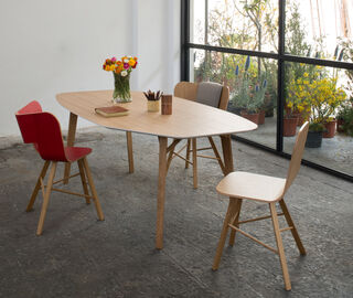 Col&eacute; 'Tria' chair, red ash wood MULTICOLOUR COIT20TRI252RED