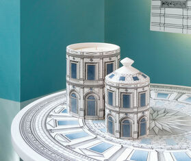 Fornasetti Profumi 'Palazzo Celeste' candle, small MULTICOLOUR FOPR20PAL781MUL