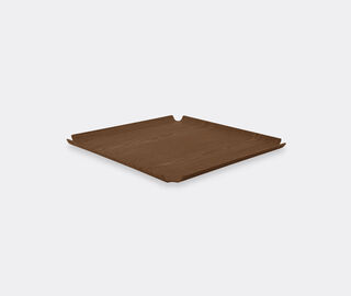 XLBoom 'Deck' square tray, walnut WALNUT XLBO25DEC117WAL