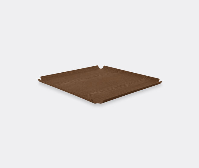 XLBoom 'Deck' square tray, walnut WALNUT XLBO25DEC117WAL