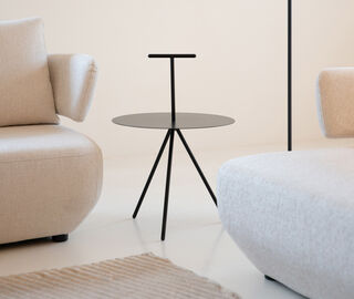 Viccarbe 'Trino - Model T' table, black BLACK VICC21TRI143BLK