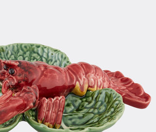 Bordallo Pinheiro 'Cabbage with Lobsters' appetizer plate, small MULTICOLOUR BOPI24CAB347MUL