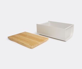 Alessi 'Mattina' bread box GREY ALES20MAT109GRY