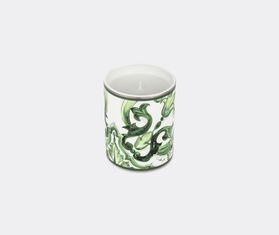 Dolce&amp;Gabbana Casa &#39;Maiolica&#39; porcelain scented candle, Sicilian neroli and lemon, green GREEN DGCA25POR262GRN