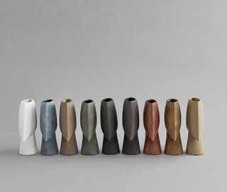 101 Copenhagen 'Sphere' square vase, big, sand BEIGE COPH21SPH999BEI