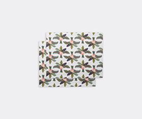 La DoubleJ &#39;Palms&#39; tablemat, set of two MULTICOLOUR LADJ22TAB578MUL