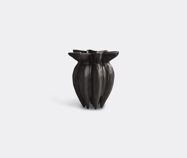 101 Copenhagen 'Lotus' vase, coffee BROWN COPH24LOT607BLK