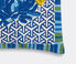 Lisa Corti 'Vienna' cushion, small, blue and cream blue LICO23CUS641MUL