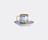 Rosenthal 'Jardin de Versace' coffee cup and saucer multicolor ROSE23JAR565MUL