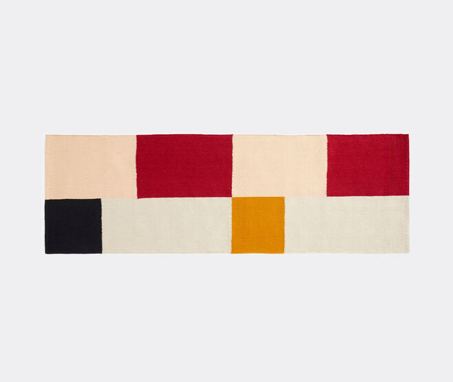 Hay 'Flat Works' rug, red MULTICOLOUR HAY122ETH256MUL