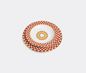 La DoubleJ &#39;Apollo&#39; soup plate, set of two, multicolor MULTICOLOUR LADJ24APO427MUL