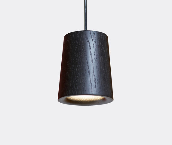 Case Furniture 'Solid Pendant' light, cone, black oak