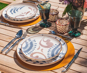 Jean Dubost Laguiole 'Premium' knife, set of six, silver SILVER JEDL24KNI871SIL