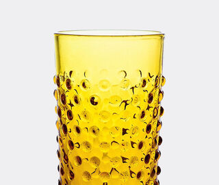 KLIMCHI 'Hobnail' tumblers, set of six, amber AMBER KLIM23HOB941AMB