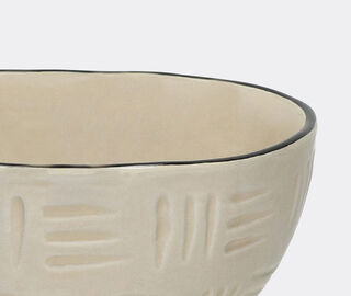 Pomax 'Meet the Kutis' serving bowl, set of two, ivory IVORY POMA26MEE209IVO