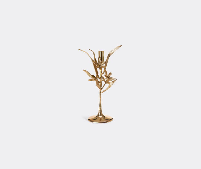 POLSPOTTEN 'Bergamot' candle holder GOLD POLS22CAN393GOL