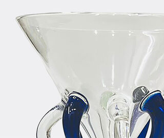 Les-Ottomans 'Medusa' glass, blue MULTICOLOUR OTTO23MED704MUL