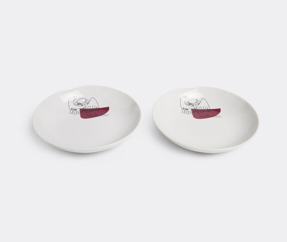 Cassina 'Service Prunier' soup plates, set of two WHITE CASS21SER336WHI