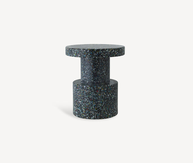 Normann Copenhagen 'Bit' stool, black multicolor MULTICOLOUR NOCO21BIT292BLK