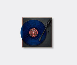 La Boite concept 'Square CC' turntable, walnut and black MULTICOLOUR BOIT25SQU203MUL