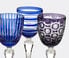 POLSPOTTEN 'Cobalt Wine Glasses', set of six  POLS22WIN529MUL