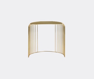 AYTM 'Curva' table, gold GOLD AYTM21CUR862GOL
